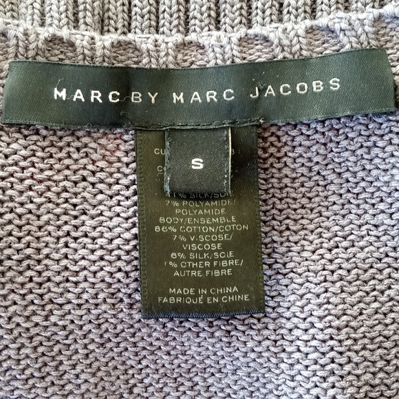 MARC By MARC JACOBS Scandi Sailor Multi Cardigan Sweater | S - Picture 9 of 10